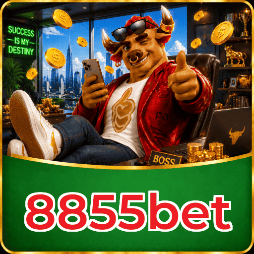 Logo 8855bet Telegram Canal Oficial